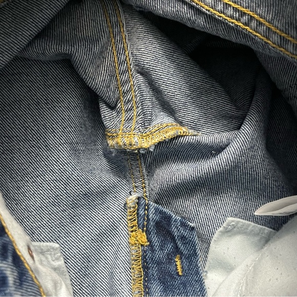 BDG URBAN OUTFITTERS ripped Boot cut denim jeans womens size 24 NWT HIGH Rise - Picture 10 of 11